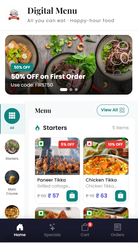 Menu Template 10