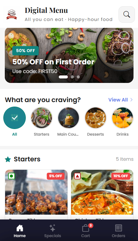 Menu Style 12